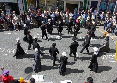 Dancing in Cross Street