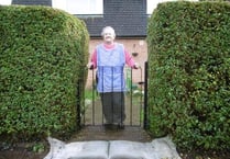 Llanfoist woman has the sandbags at the ready...for the past four years