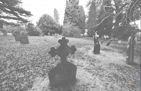 The cemetery at Old Hereford Road, believed to be the final resting place of Mary Conolly