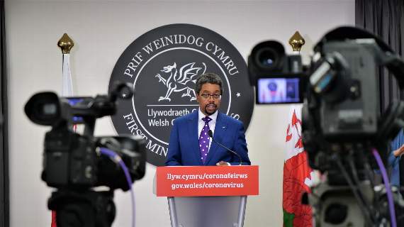 Vaughan Gething, health minister