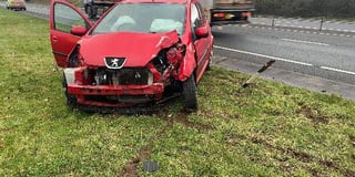 Driver ‘four times over limit’ after rush-hour crash