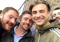 Ex-Top Gear stars visit Crickhowell during Grand Tour