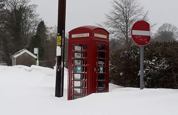 A picture from Felinfach sent in by Alexandra Stephens