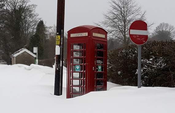 A picture from Felinfach sent in by Alexandra Stephens