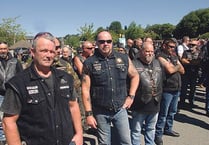 Bike ride tribute for Falklands aniversary
