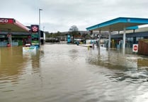 Flooding hits Brecon and Radnorshire as Storm Dennis closes roads across the county