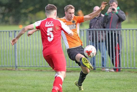 A third goal for Ton Pentre ensured they would progress to round 2