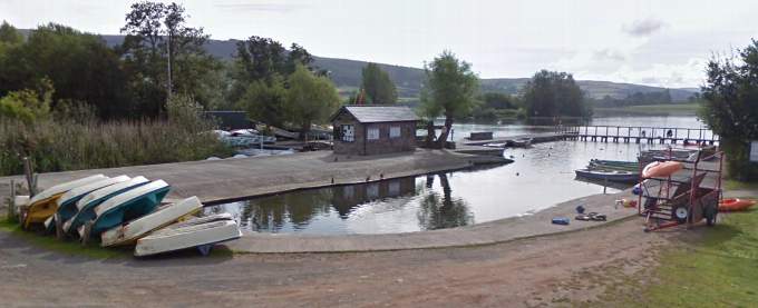 Llangorse Lake which is home to Gorsey and the wailing woman- image from Google Steet View