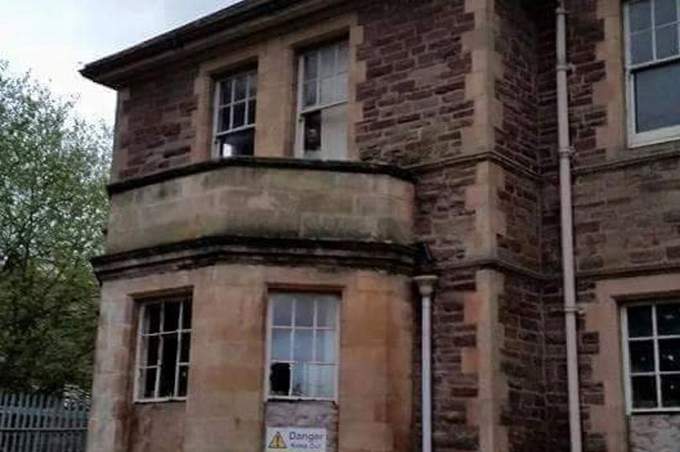 The fake ghost of Talgarth hospital