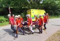 Walker had to travel to phone box for help after pensioner slipped near waterfall