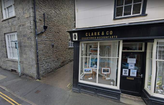 The etrance to Lion Lane - image from Google Street View