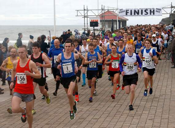 The start of the race