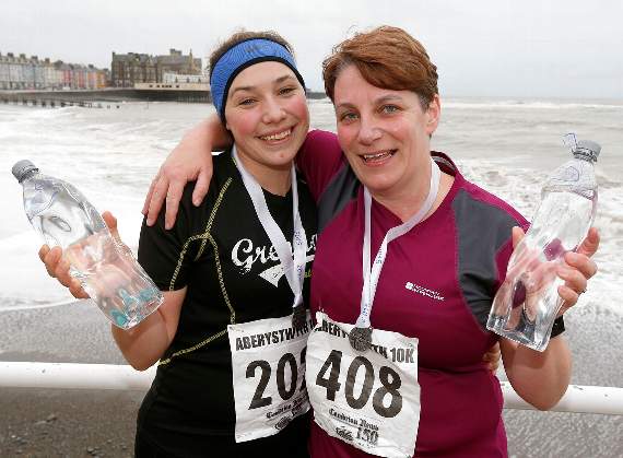 Mother and daughter Eli and Jane Thorogood of Aberystwyth
