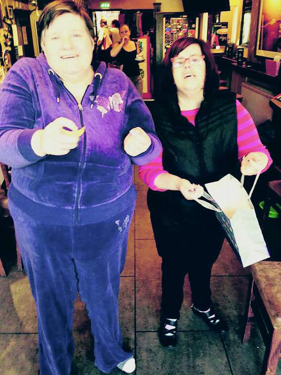 Julie Jones and Tracey Whitehead