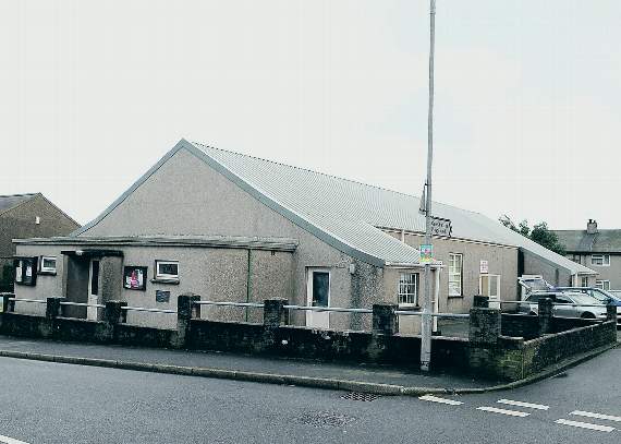 The village hall in Llanbedrog