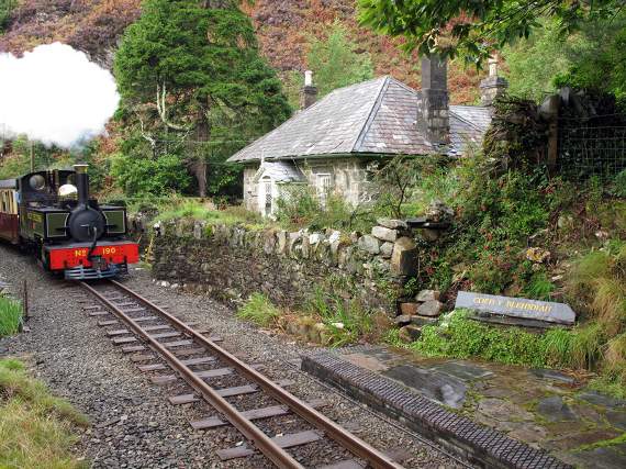 Lyd passes Coed y Bleiddiau. Pic: Peter Napier / Landmark Trust.