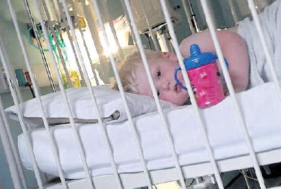 Harrison Ridge became unwell after a family day in Abersoch