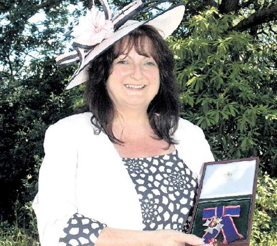 Annwen Lloyd Williams was made a member of the Victorian Order for services to the Outward Bound Trust