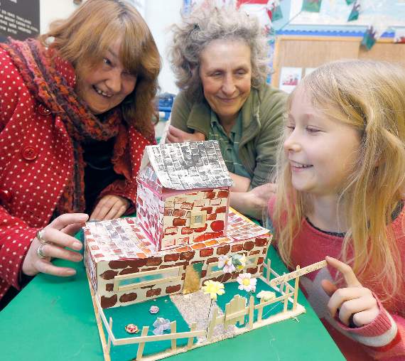 IN PICTURES Afterschool art club holds exhibition cambriannews.co.uk