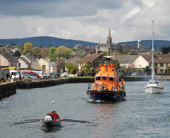 The Celtic Challenge race sets off from Arklow heading for Aberystwyth