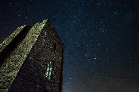 Jack David Evans (@jackdavidevans on Instagram) sent in this snap of Llanilar church