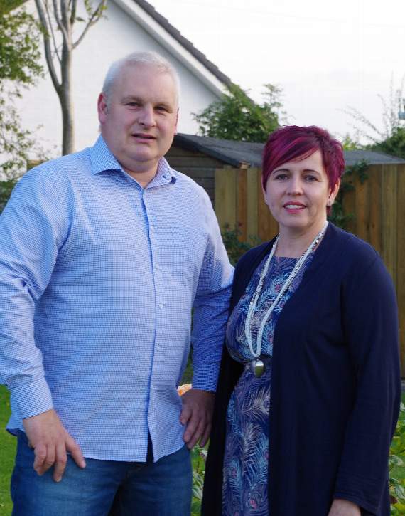 Miriam’s parents Richard and Ceinwen Briddon