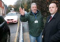 Police commissioner visits traffic blackspot