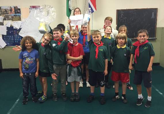 Aberystwyth Cubs were thrilled with what they’d collected