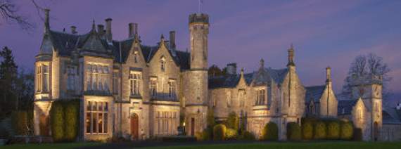 Roxburghe Hotel at night