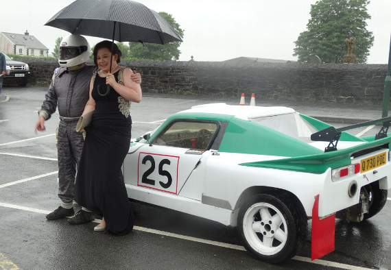 Was it the famous Stig from Top Gear who drove Annie Marie to the prom?