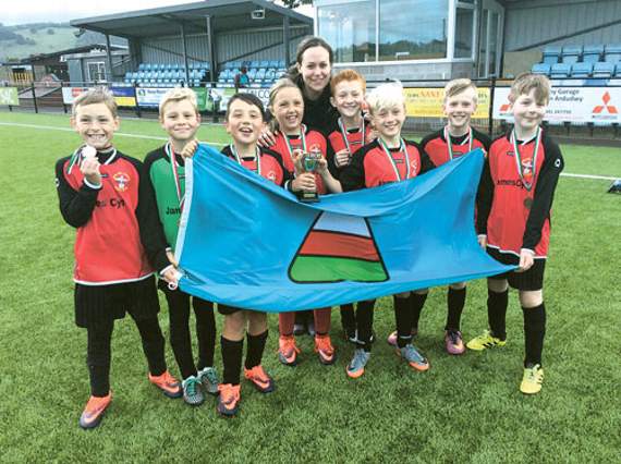 Ysgol Bro Hedd Wyn, Trawsfynydd, won the primary schools Urdd Cup