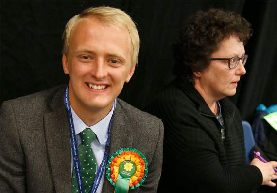 New Ceredigion MP Ben Lake with AM Elin Jones