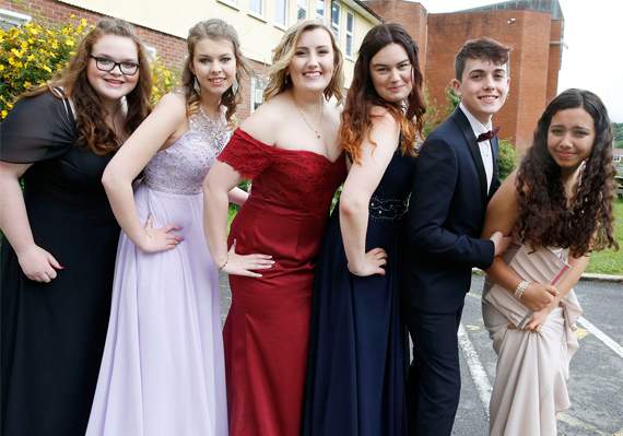 Molly May Jones, Sophie Thomas, Cathy Mur, Morgan Errington, Sam Richards and Lisa Bucknor