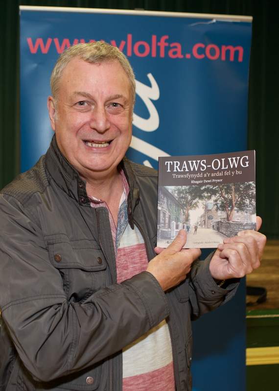 Keith O'Brien at the launch of his book at Trawsfynydd hall
