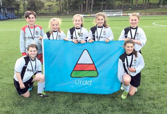 Ysgol Bro Tegid, Bala, won the primary schools Urdd Cup for girls