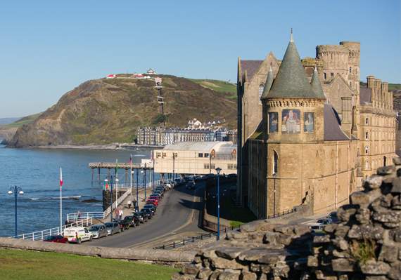 Aberystwyth University's £22m restoration of the Old College has been given a boost. Photo: Aberystwyth University