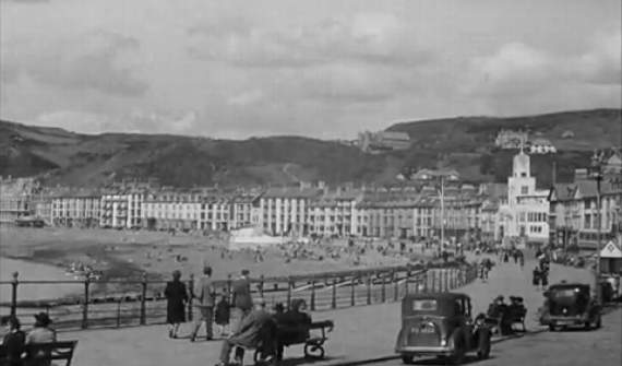 Aberystwyth promenade in 1967