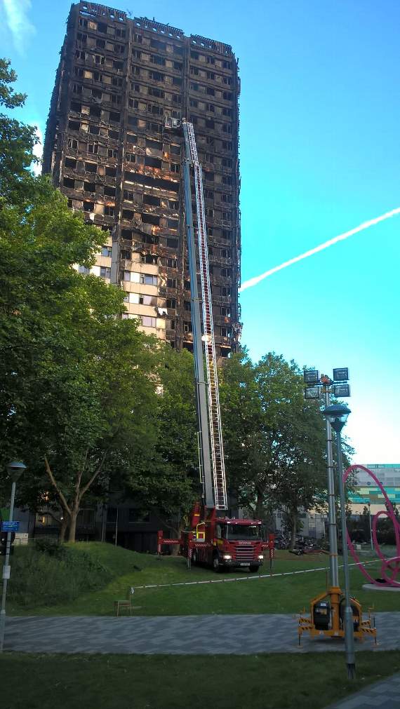 Grenfell Tower. Credit: Metropolitan Police