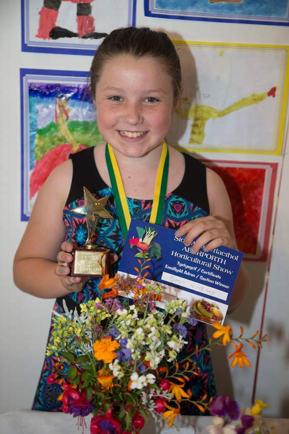 The children’s section for 10 to 12-year-olds was won by Hana Short