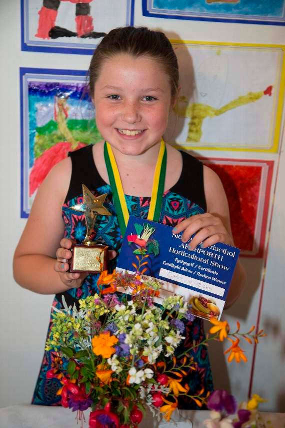 The children’s section for 10 to 12-year-olds was won by Hana Short