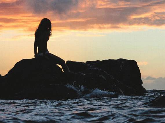 Is there a mermaid lurking in the waters near Aberystwyth?