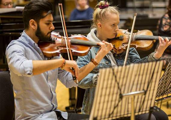 Beatrice Edwards of Aberystwyth will perform alongside her orchestra, The People’s Orchestra, in the West Midlands for an awareness-raising concert next month