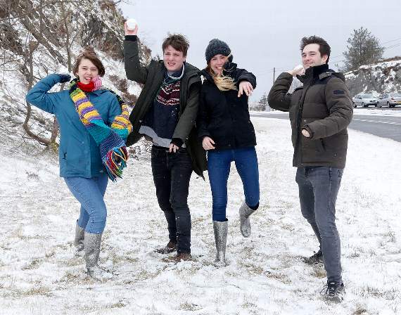 osie Price, Finnian Guilfoyle, Amy Hegarty and Dan Pugh