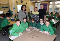 Pupils back in class after school floods