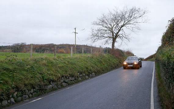 The “pinch point” on the road is to be widened;