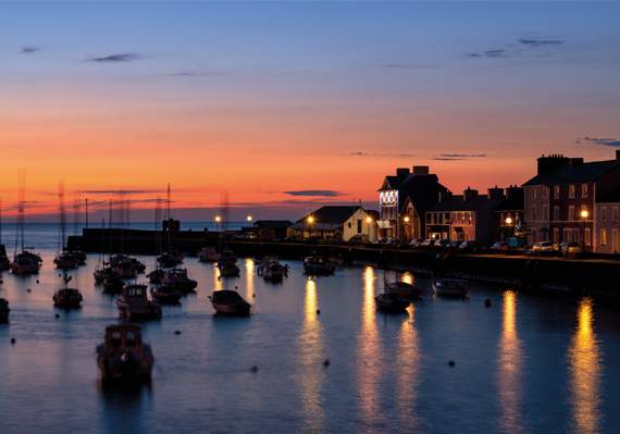 Aberaeron appears twice in the book