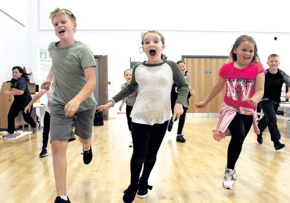Youngsters enjoying the activities during the summer holidays through the SHEP scheme