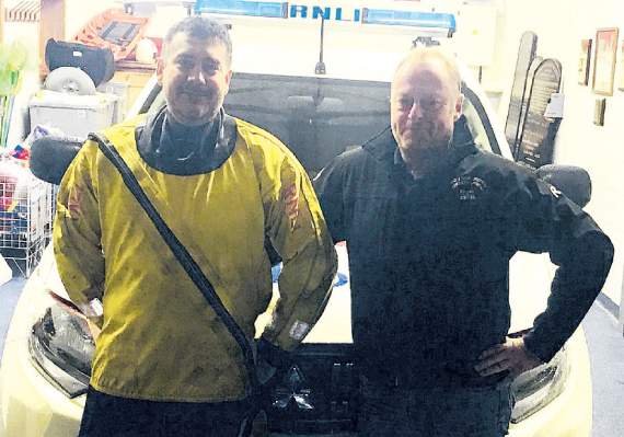 Clive Wright and Paul Filby