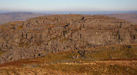 Foel Penolau has some of the roughest mountain terrain in Wales