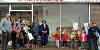 Plastic shop opens to highlight town’s waste